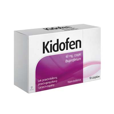 Kidofen czopki 60 mg