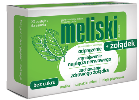 MELISKI+żołądek, pastylki do ssania 5902802707918